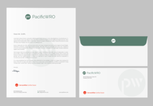 LETTERHEAD & ENVELOPE: eye-catching stationary design for our custom office furniture business | Diseño de Papelería por chandrayaan.creative
