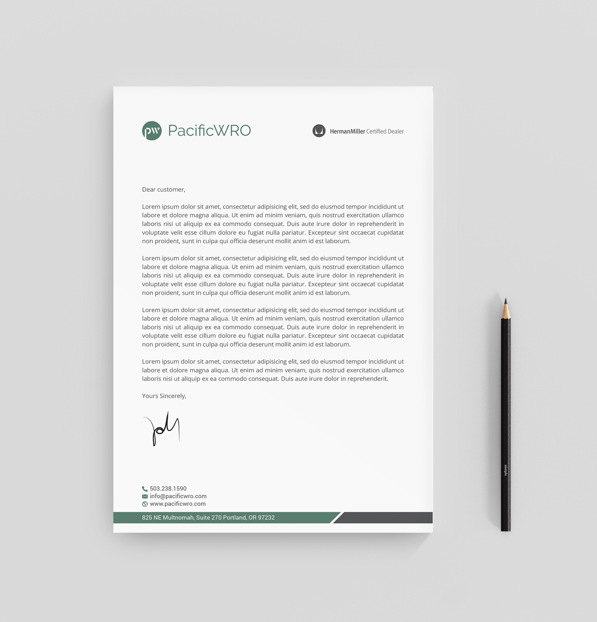 Stationery Design by R.design for this project | Design #27288074