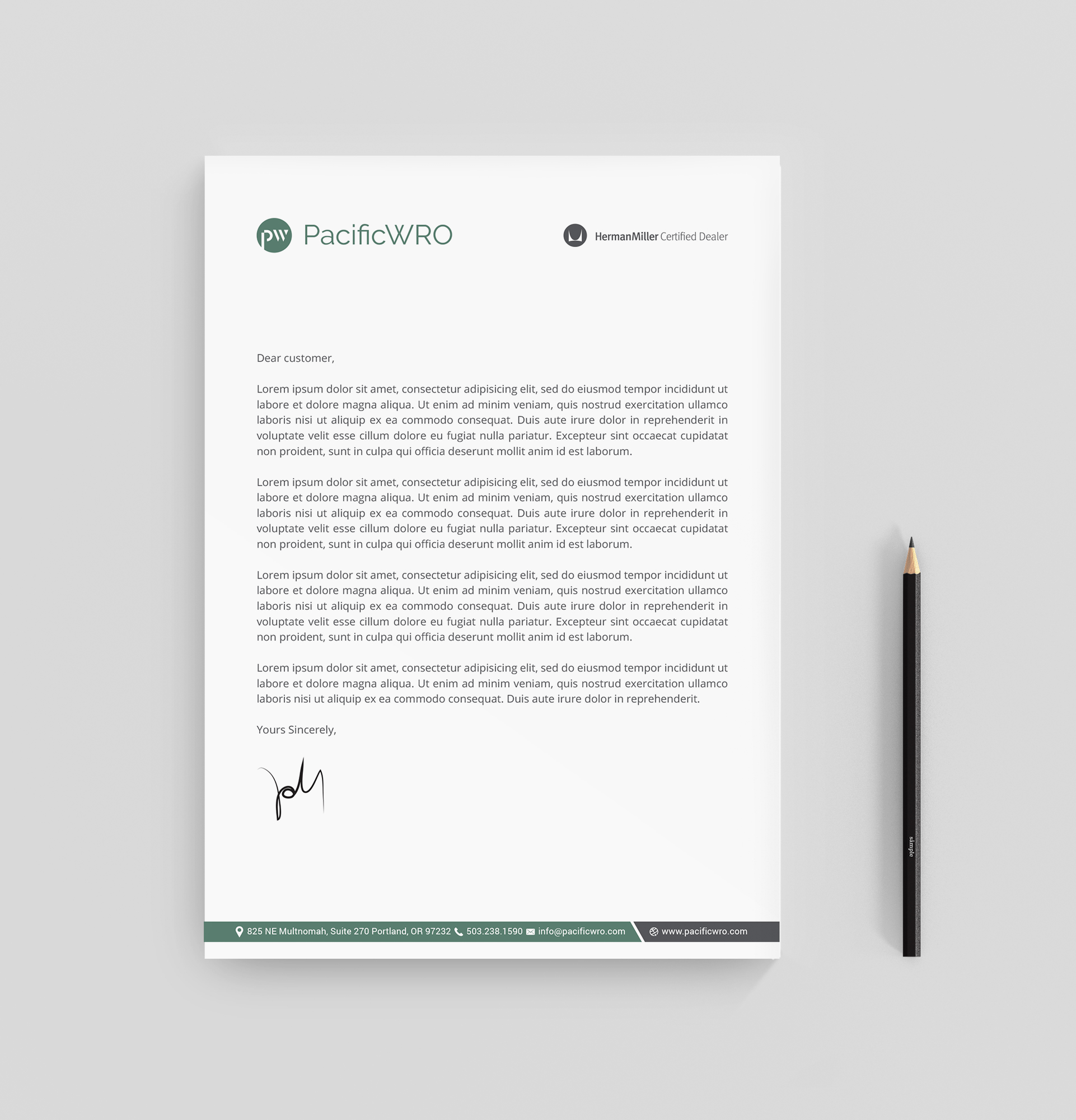 Stationery Design by R.design for this project | Design #27288253