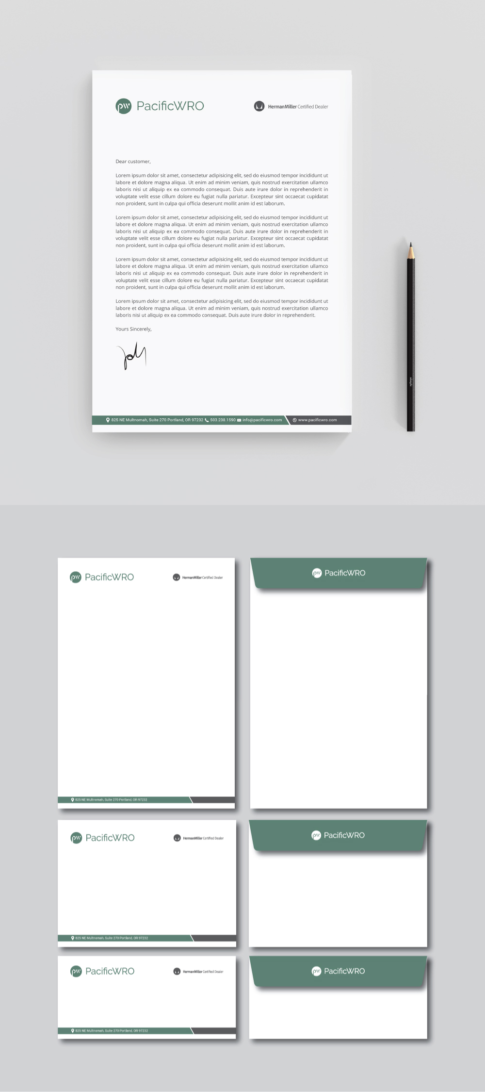 Stationery Design by R.design for this project | Design #27288608