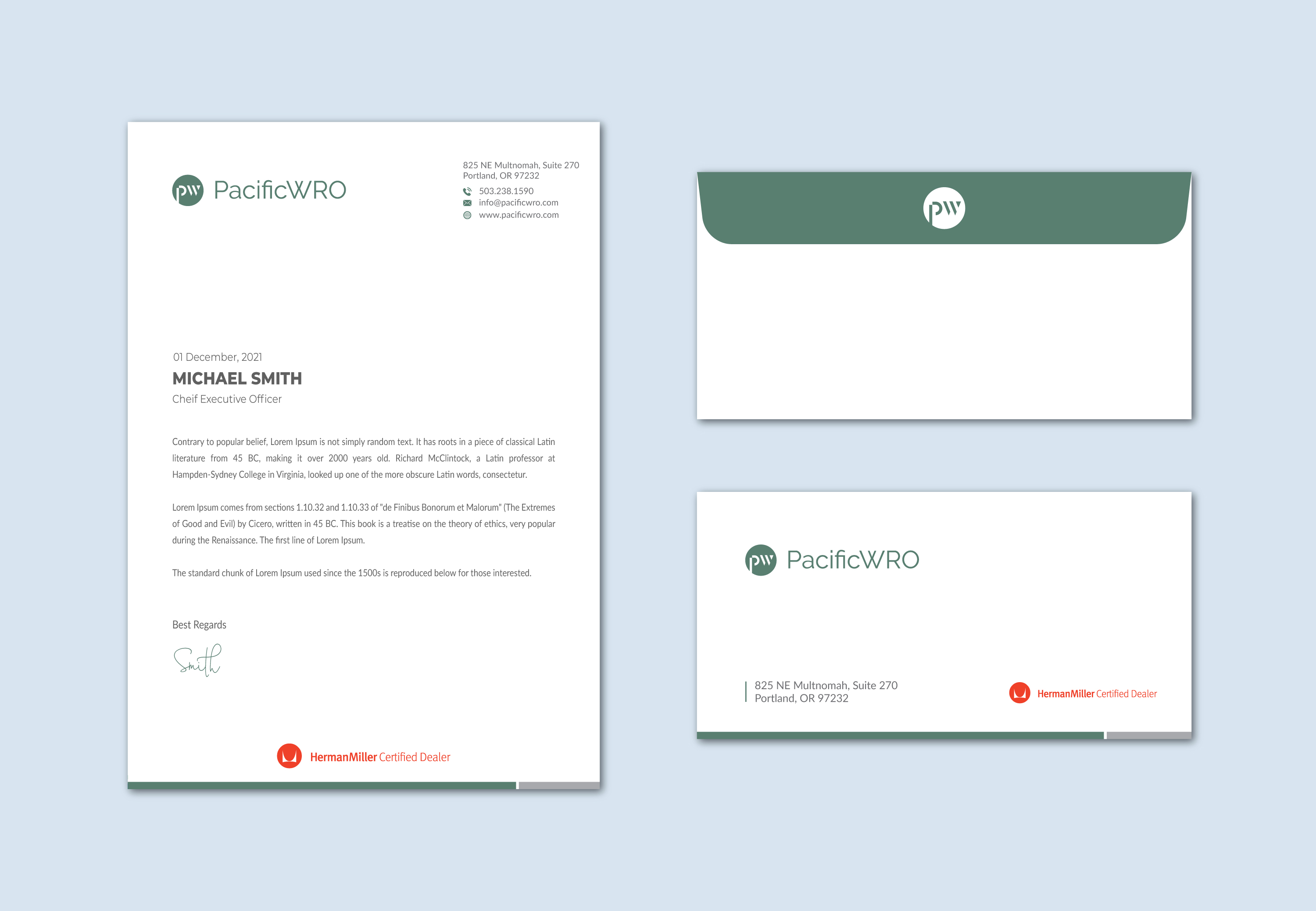Stationery Design by Musa. A for this project | Design #27277904