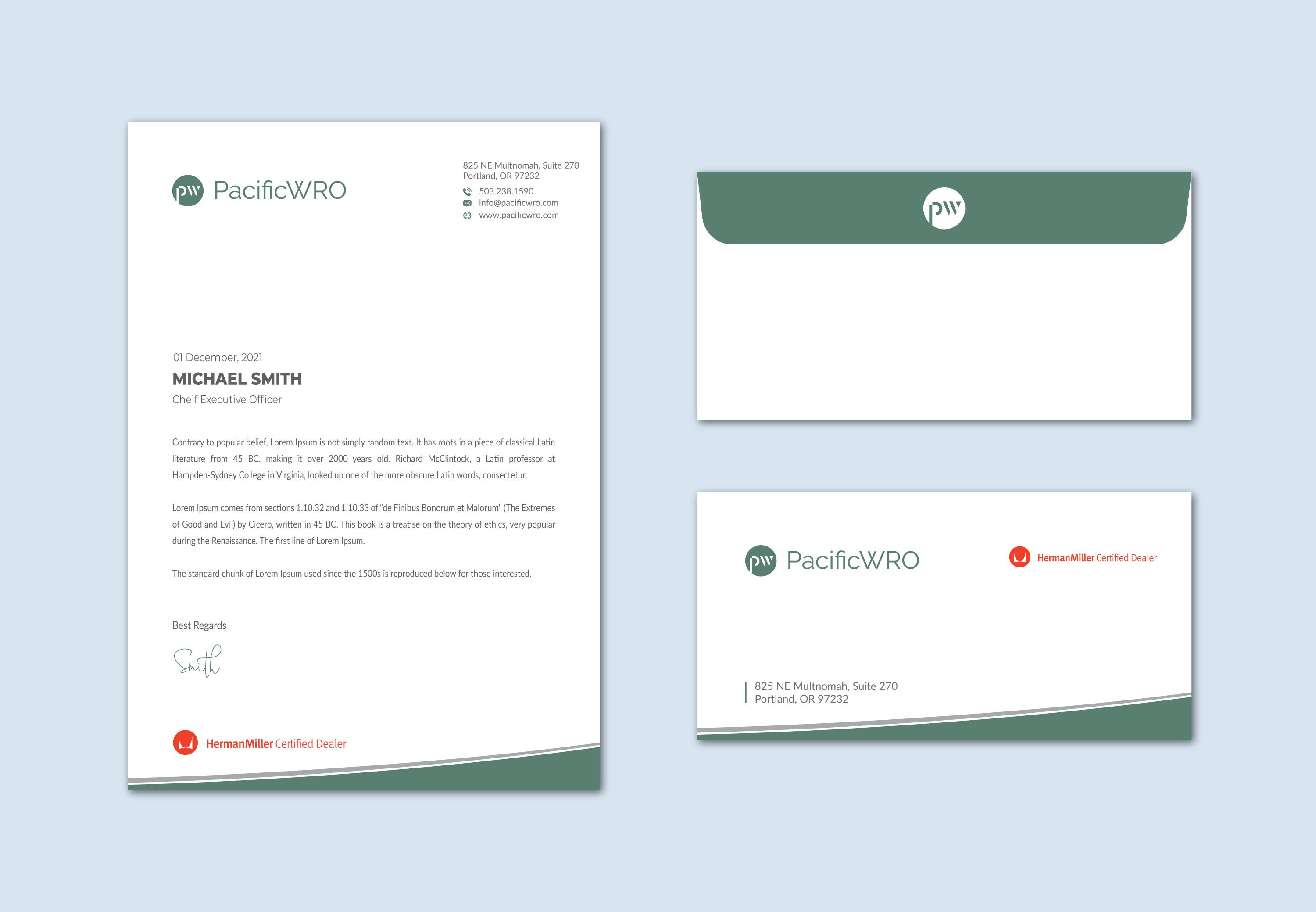 Stationery Design by Musa. A for this project | Design #27277905