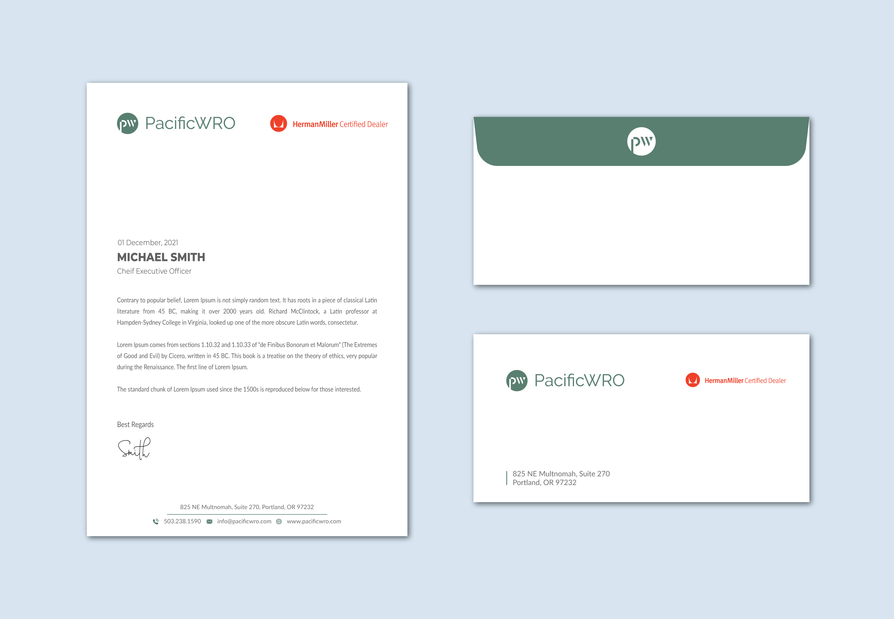 Stationery Design by Musa. A for this project | Design #27277906