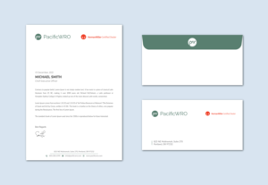 Stationery Design by Musa. A for this project | Design: #27277906