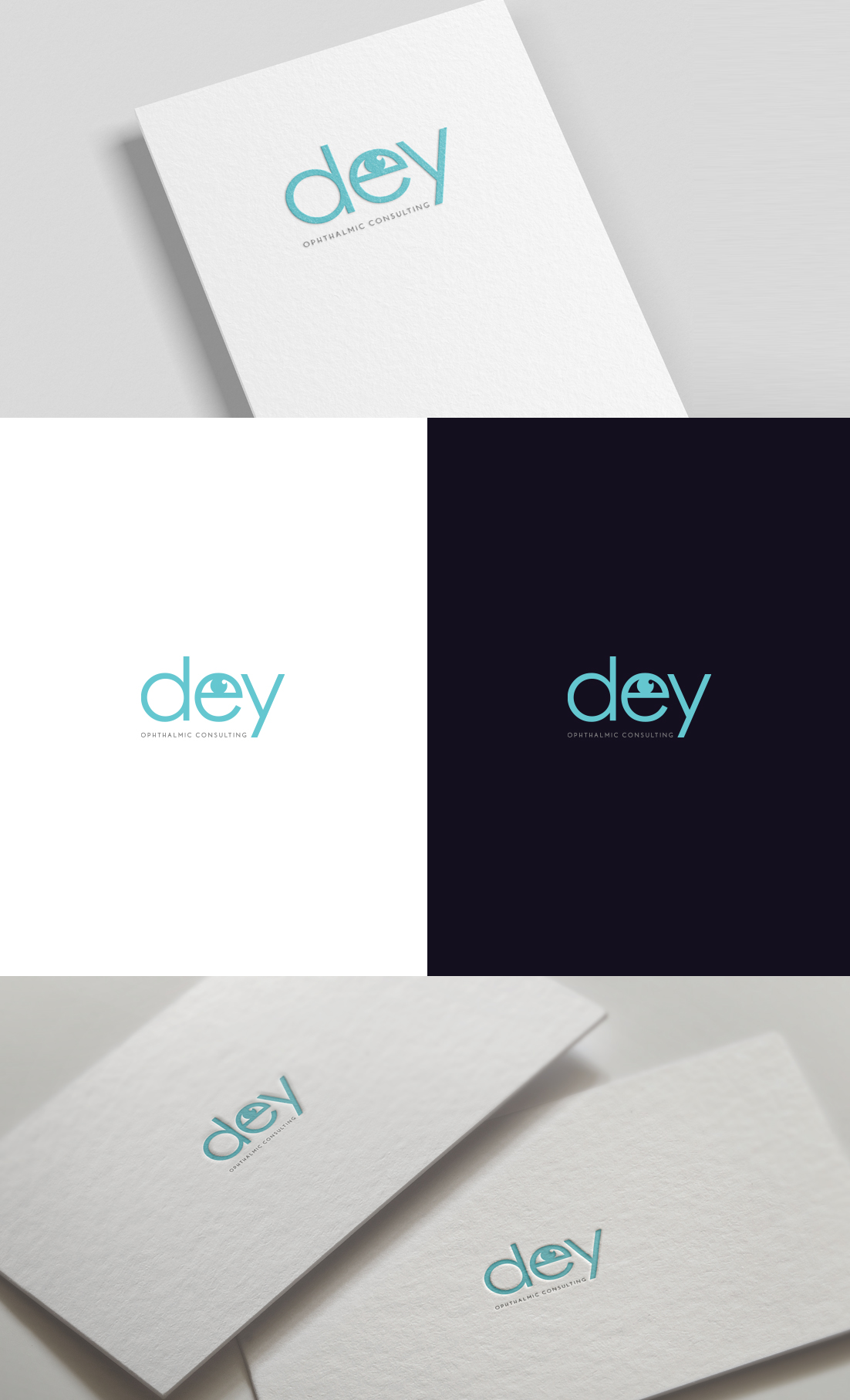 Logo Design by GLDesigns for Dey Ophthalmic Consulting | Design #27268333