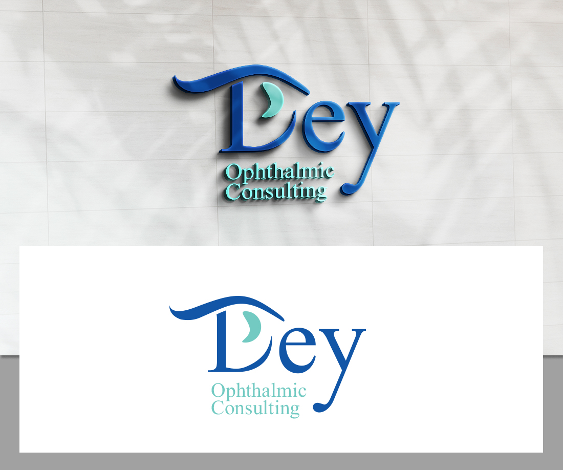 Logo Design by raymark for Dey Ophthalmic Consulting | Design #27274894