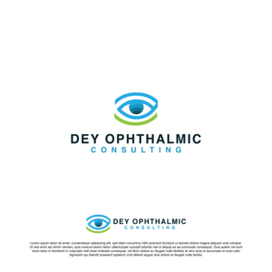 Logo Design by AR-VI for Dey Ophthalmic Consulting | Design: #27268656