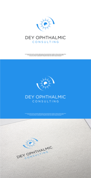 Logo Design by MASH Std for Dey Ophthalmic Consulting | Design: #27270585