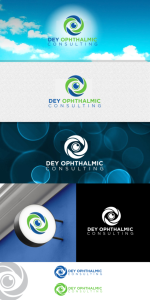 Dey Ophthalmic Consulting | Logo Design by Classy Custom