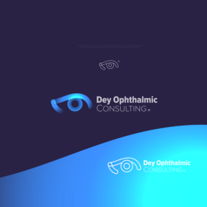 Logo Design by kacimo for Dey Ophthalmic Consulting | Design #27279997