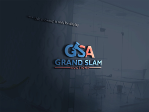 Grand Slam Auctions | Logo Design by Ochieng