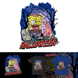 Halloween  | T-shirt Design by duatitik.std