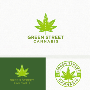 Green Street Cannabis | Logo Design by YAZIKO