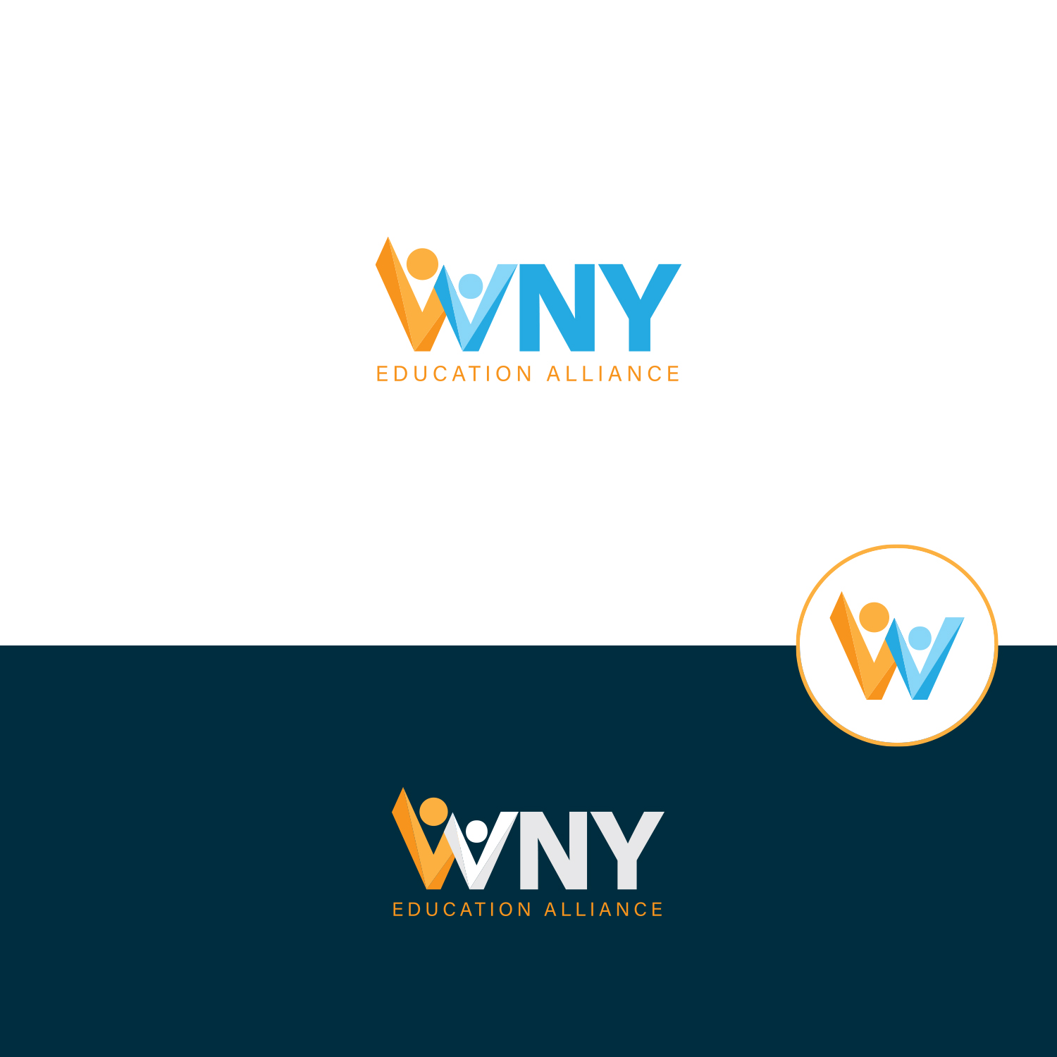 Logo Design by GenArt for WNY Education Alliance | Design #27276126
