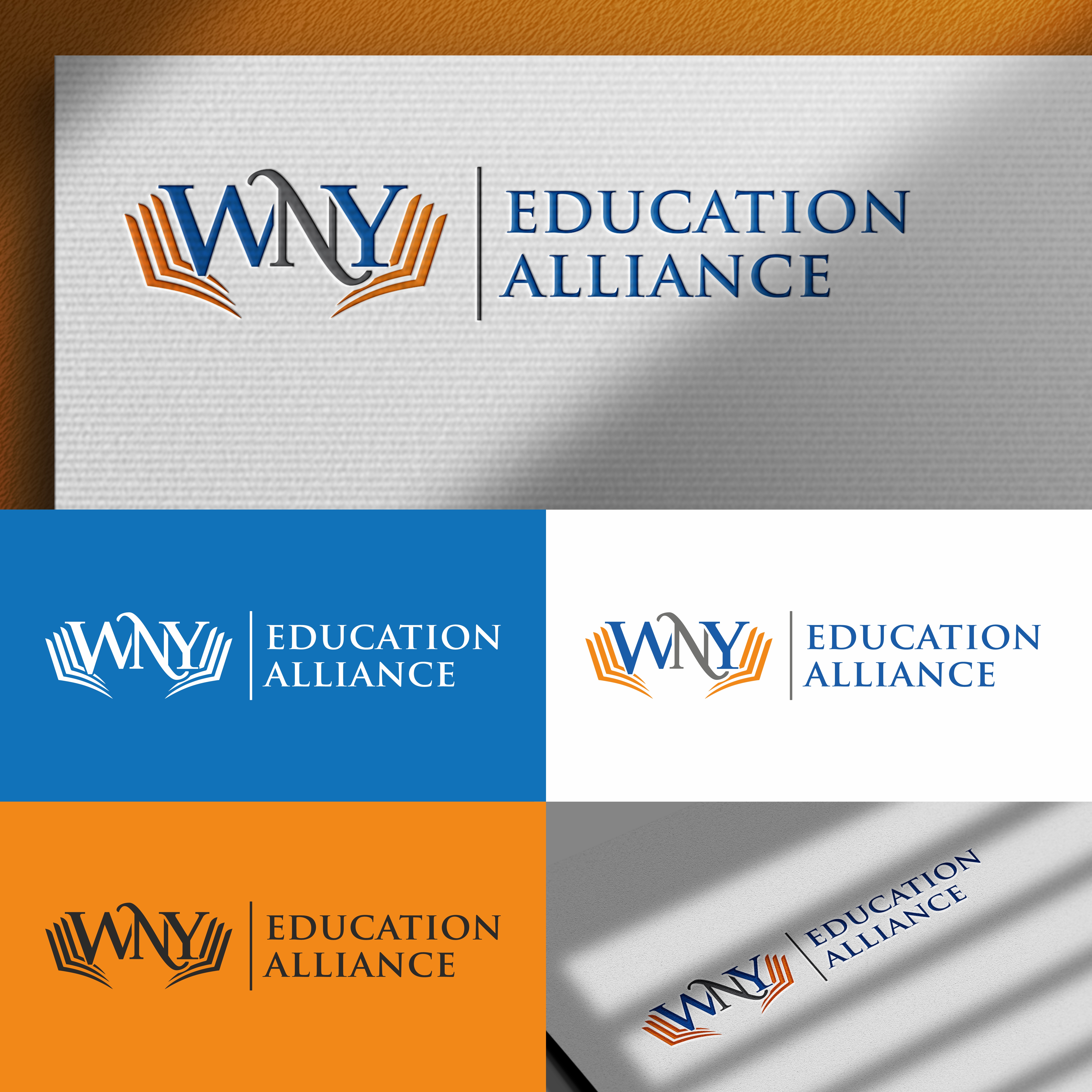 Logo Design by 4AD for WNY Education Alliance | Design #27276465