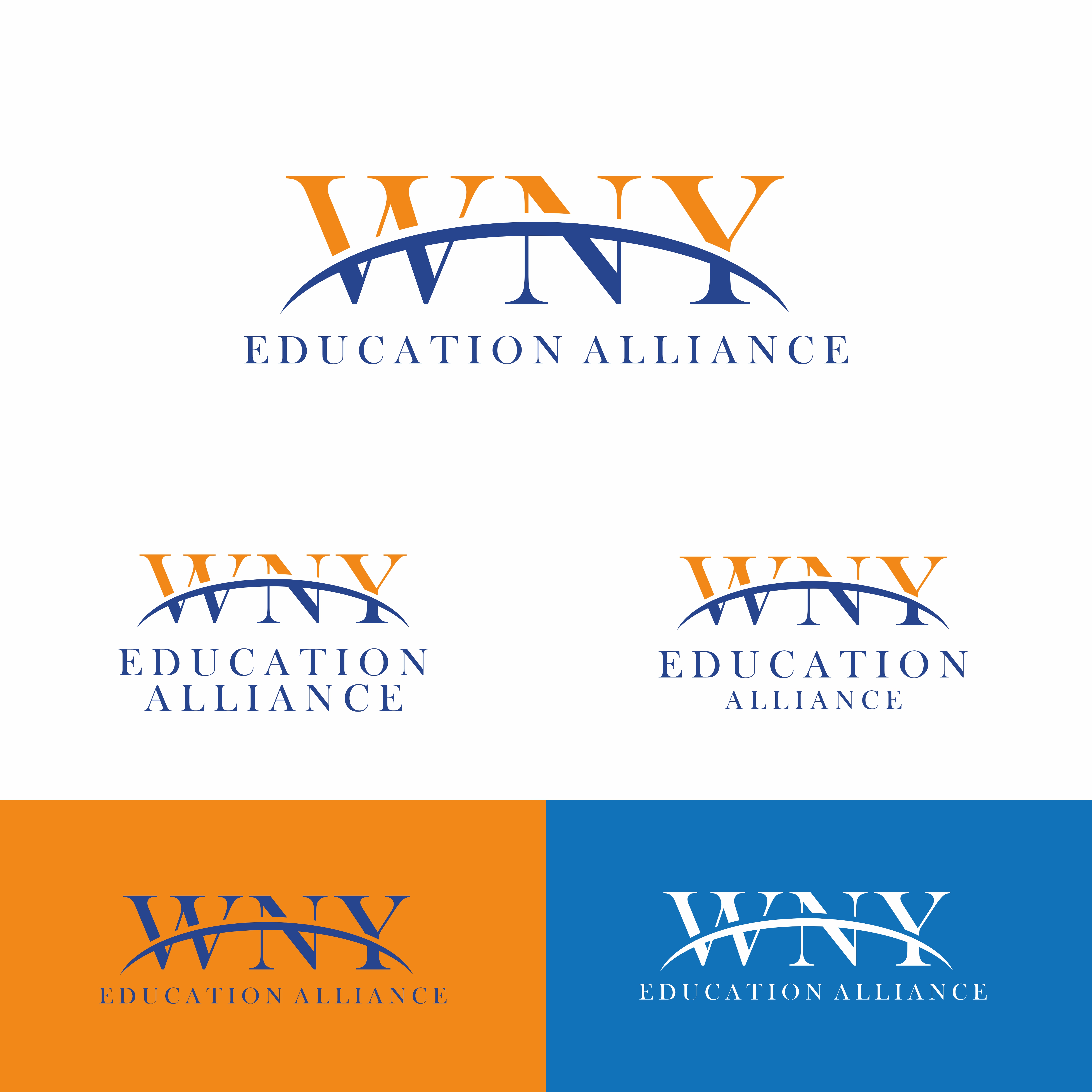 Logo Design by 4AD for WNY Education Alliance | Design #27280056
