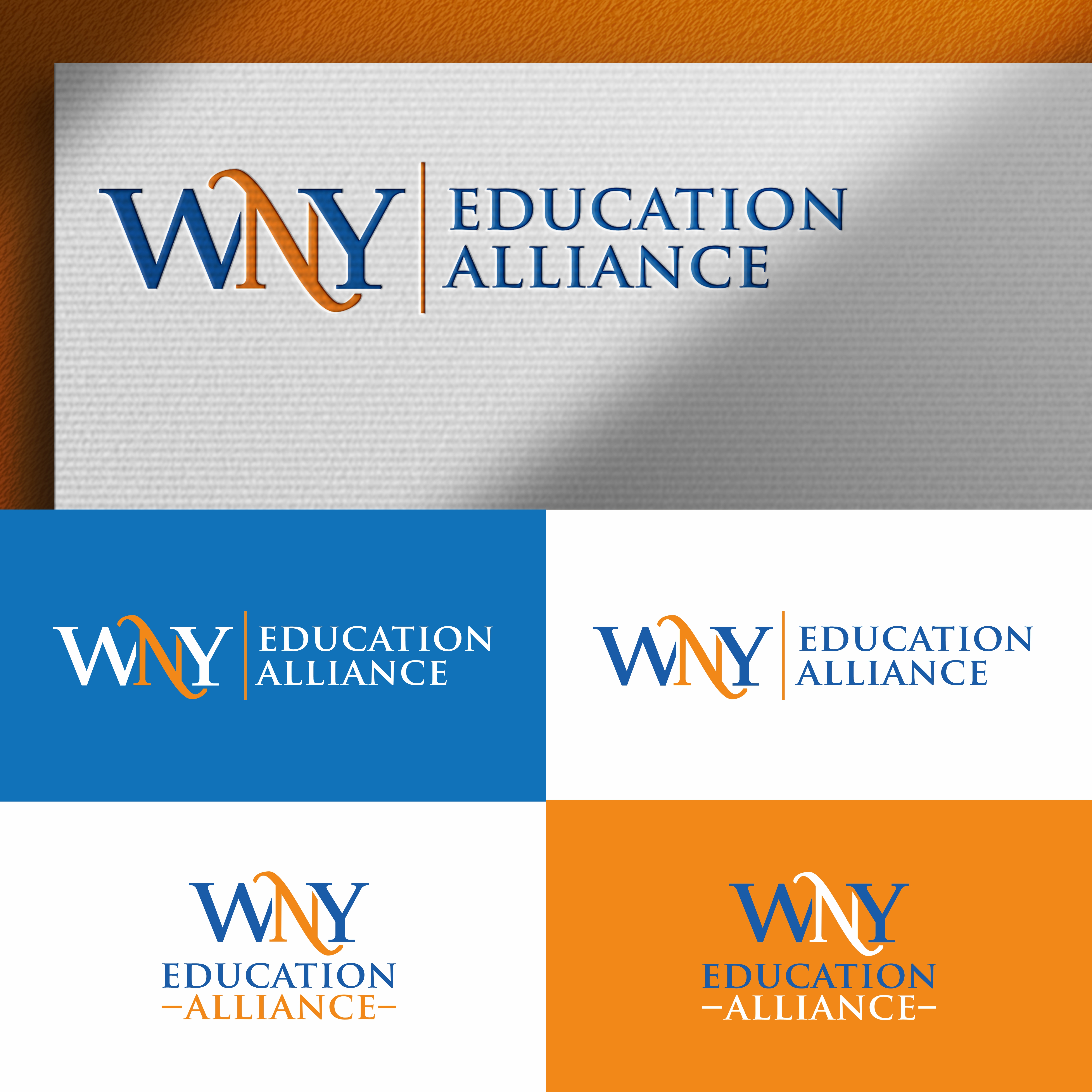 Logo Design by 4AD for WNY Education Alliance | Design #27280167