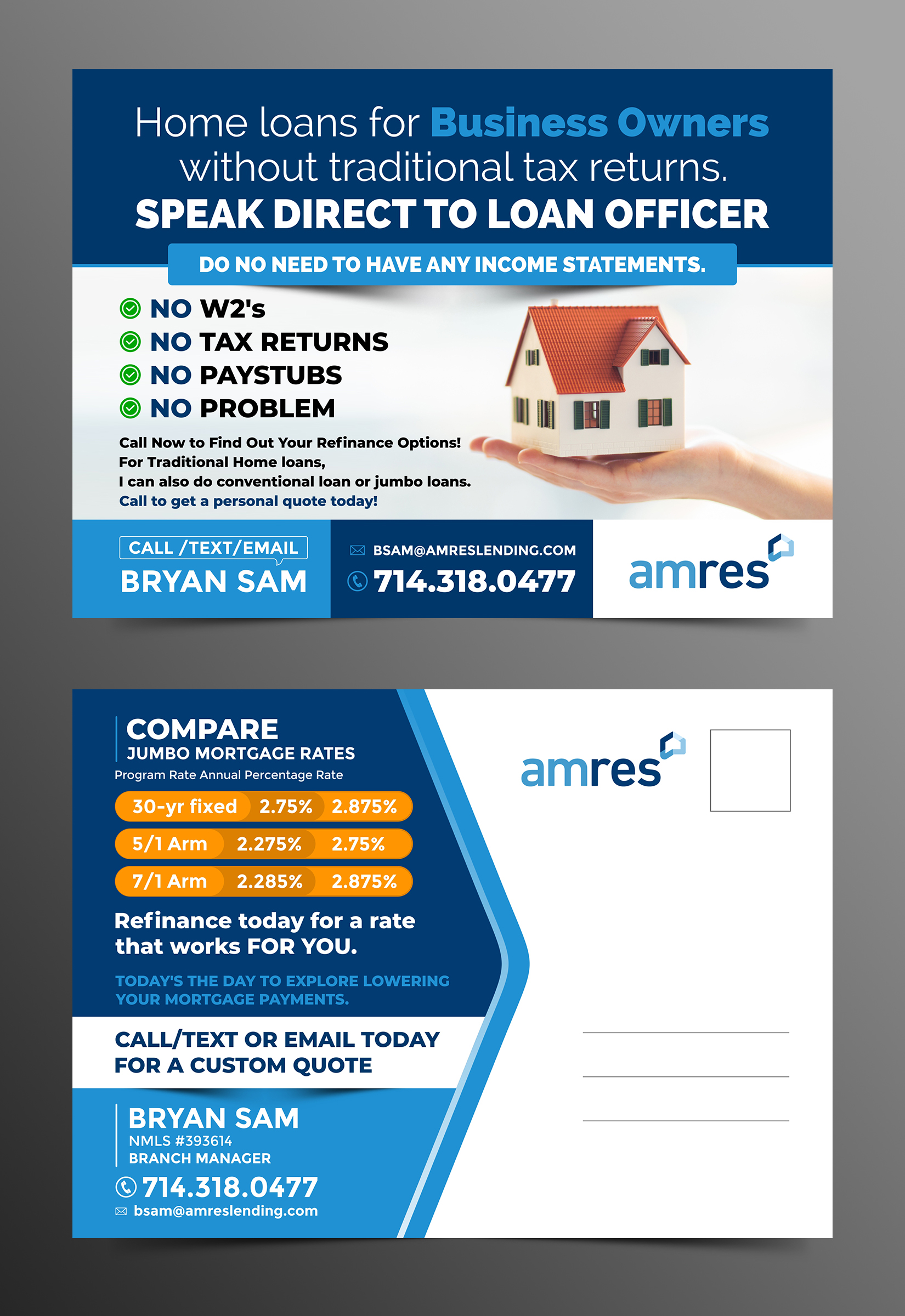 Postcard Design by ecorokerz for this project | Design #27283322