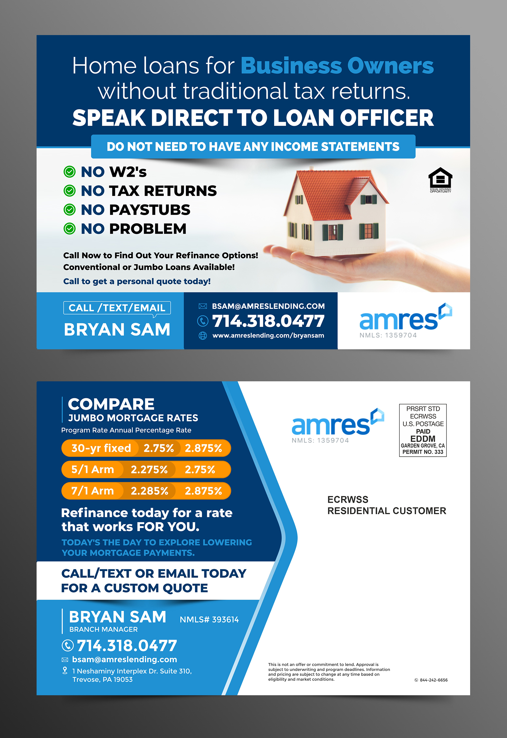 Postcard Design by ecorokerz for this project | Design #27315114