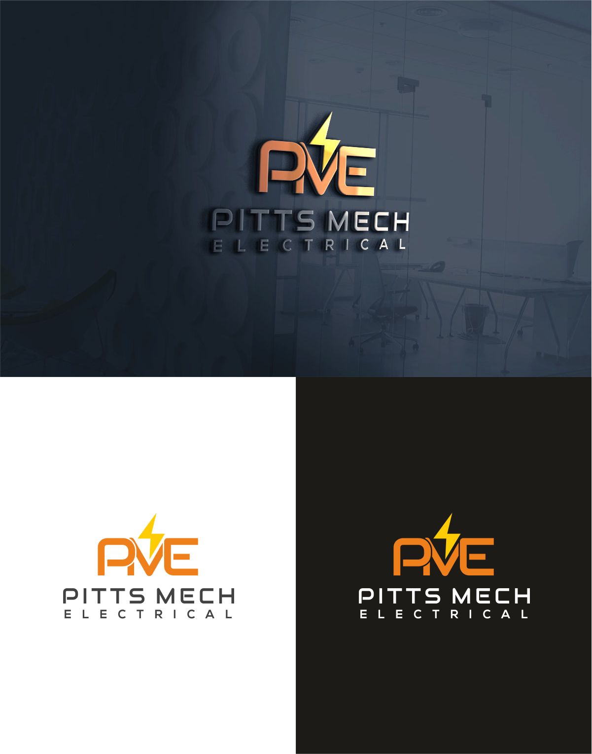 Design de Logo par Dave Paresh pour Pitts Mech Electrical | Design #27275658