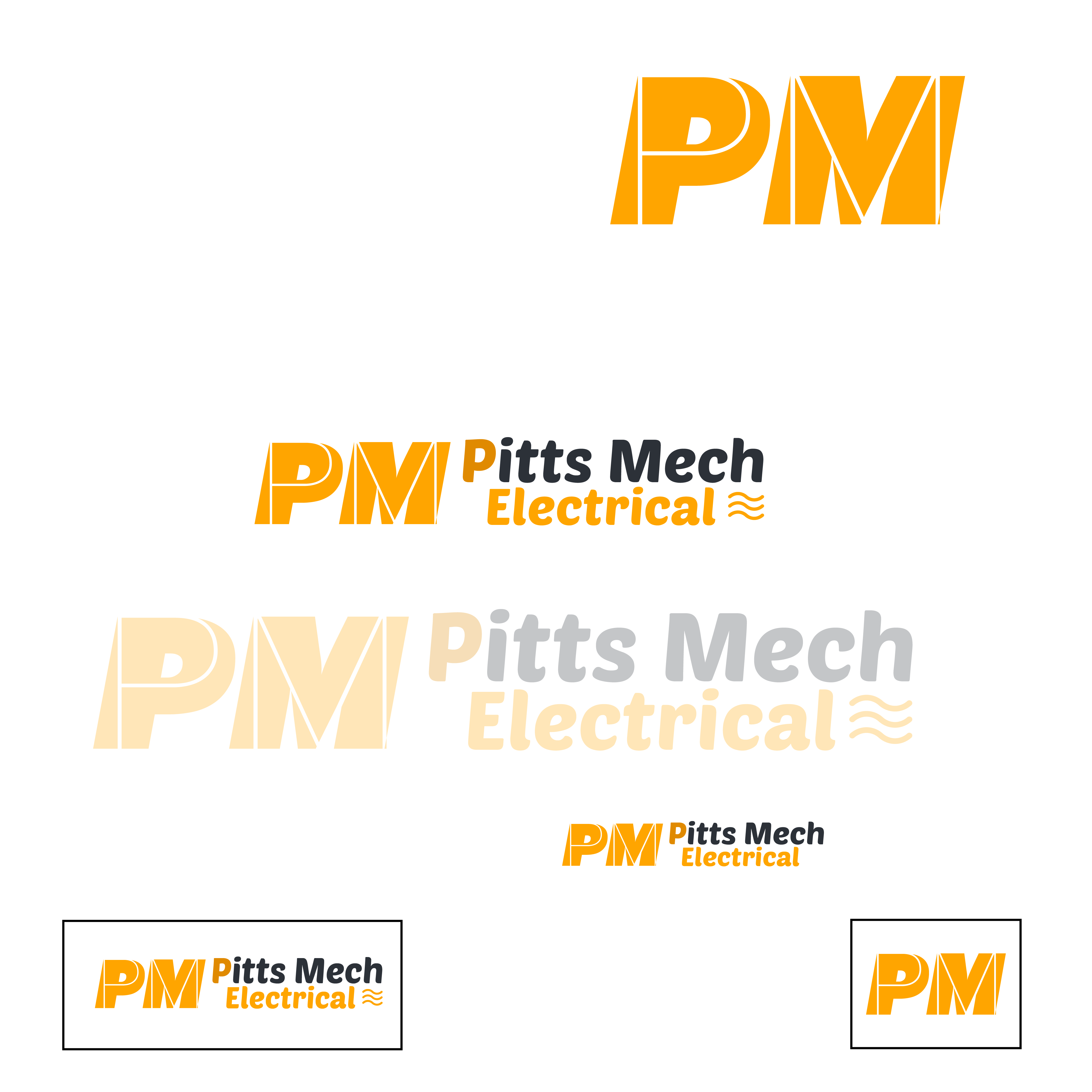 Logo Design by Adil_Jahangir for Pitts Mech Electrical | Design #27295083