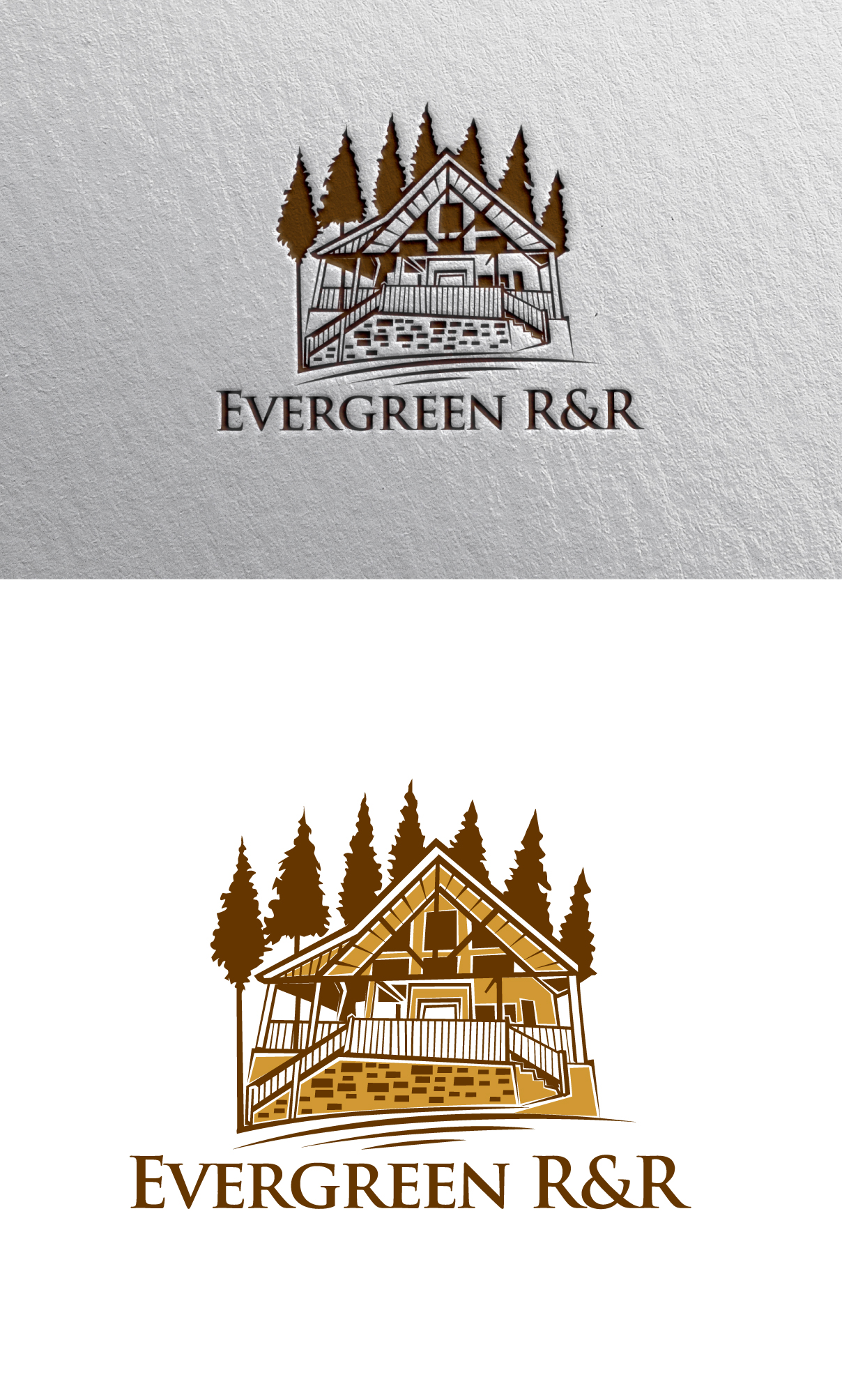 Logo-Design von blue eye für Evergreen R&R | Design #27276692