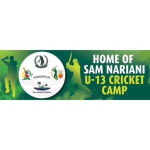 Under 13 cricket camp | Billboard Design by - SWING -