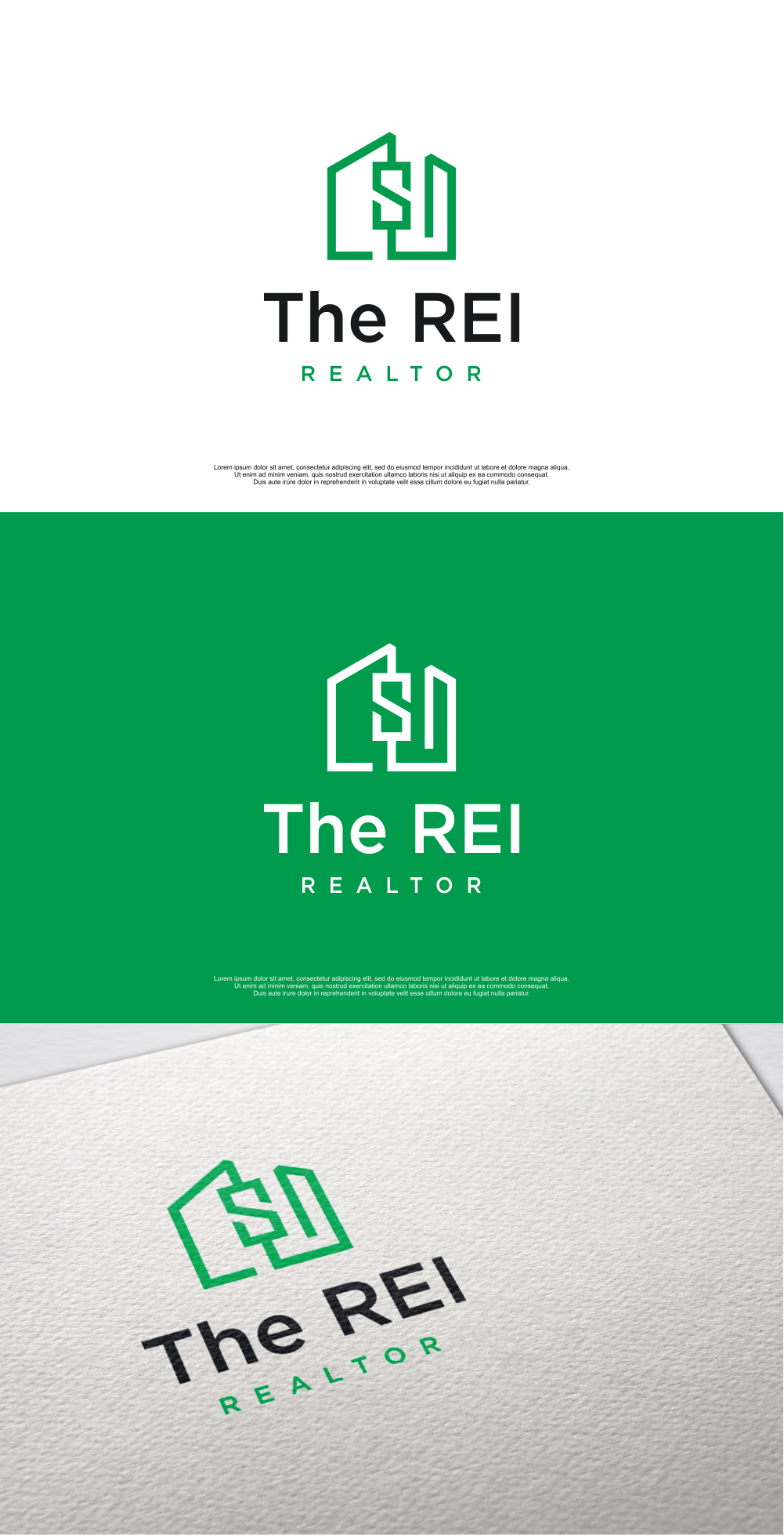 Logo Design by MASH Std for The REI Realtor | Design #27287661