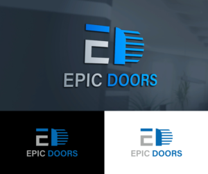 EPIC DOORS | Logo Design by BabAgori