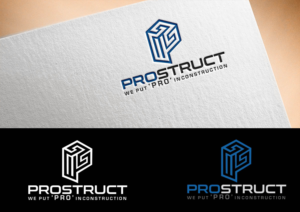 Logo-Design von Vishak vasu für Prostruct Contractors PTY LTD | Design #27307464