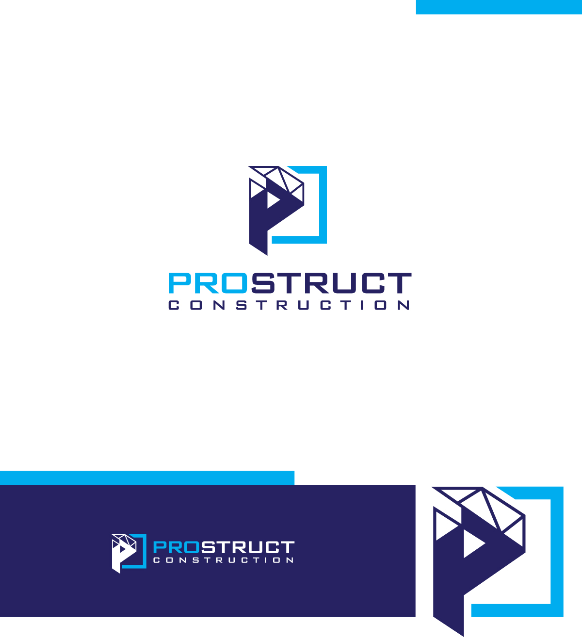 Logo Design by ecorokerz for Prostruct Contractors PTY LTD | Design #27278505