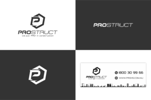 Logo Design by MKR for Prostruct Contractors PTY LTD | Design: #27275854