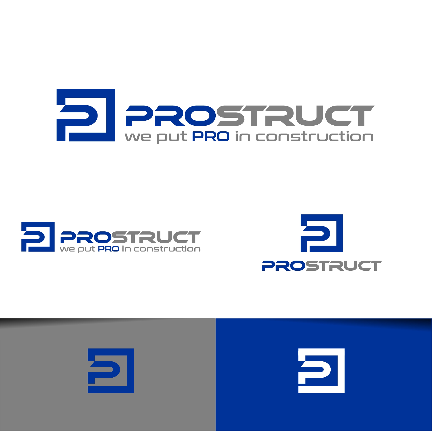 Logo Design by aligutierrez for Prostruct Contractors PTY LTD | Design #27291004