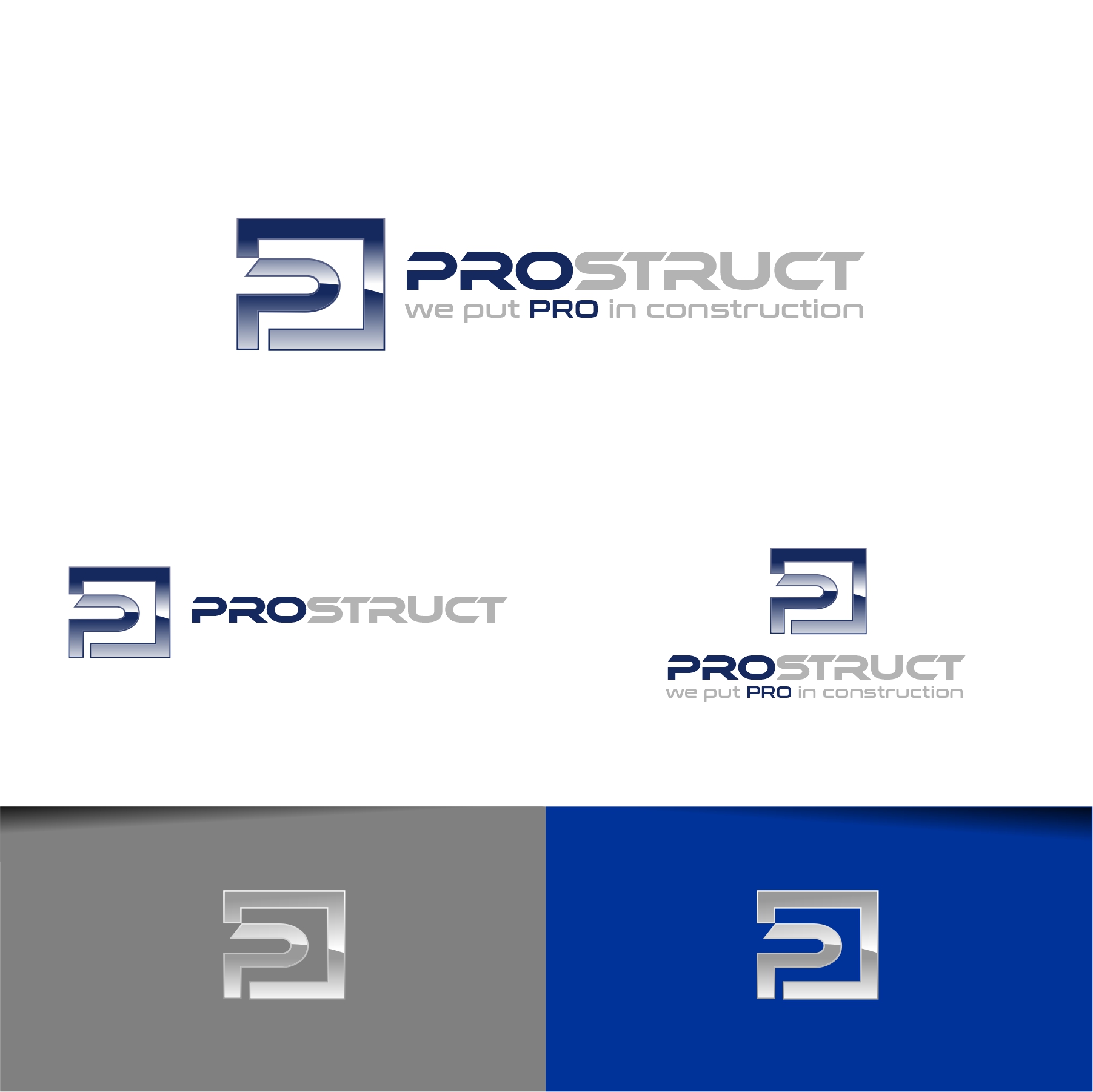Logo Design by aligutierrez for Prostruct Contractors PTY LTD | Design #27291070