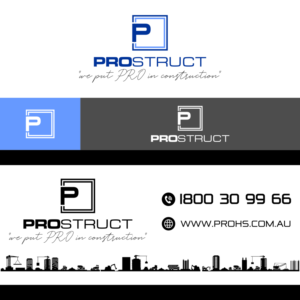 Logo Design by Resti Widayanti for Prostruct Contractors PTY LTD | Design: #27276406