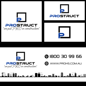 Logo Design by Resti Widayanti for Prostruct Contractors PTY LTD | Design: #27277210