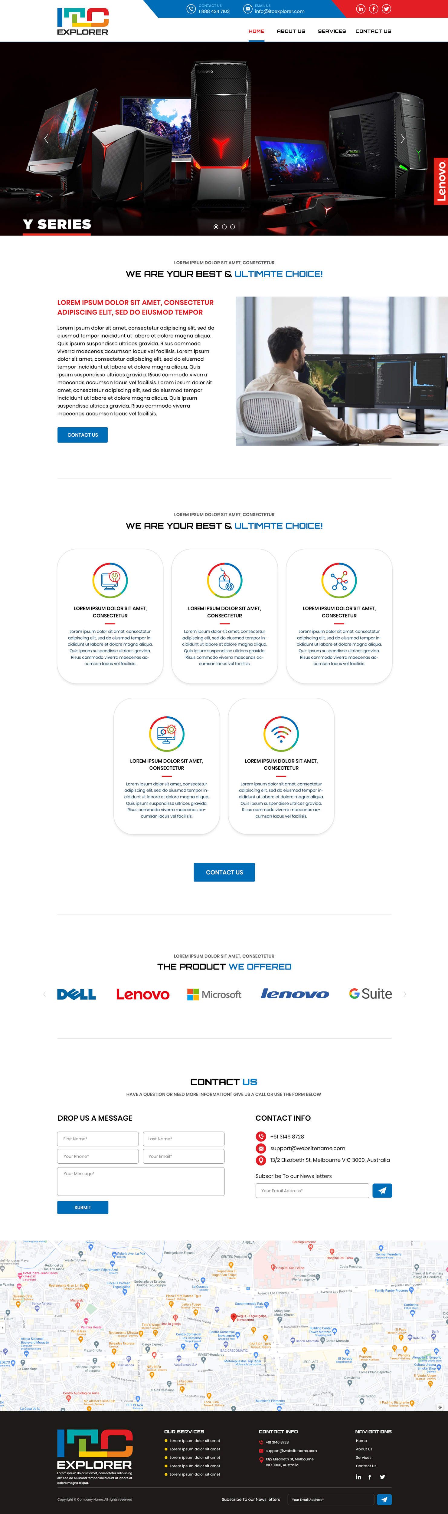 Web Design by Sandaruwan for this project | Design #27283317