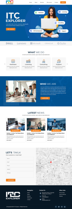 Web Design by Titan Eagle for this project | Design: #27284056