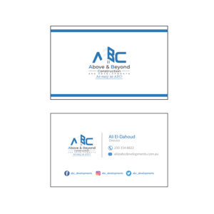 Business Card Design by Salman125