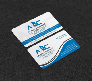Business Card Design by INDIAN_Ashok for Above & Beyond Construction and Developments  | Design: #27284305