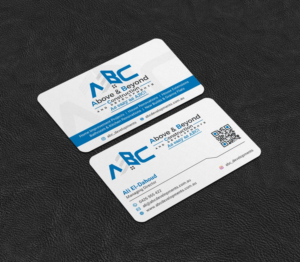 Business Card Design by INDIAN_Ashok for Above & Beyond Construction and Developments  | Design: #27284306