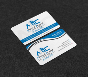 Business Card Design by INDIAN_Ashok for Above & Beyond Construction and Developments  | Design: #27284308
