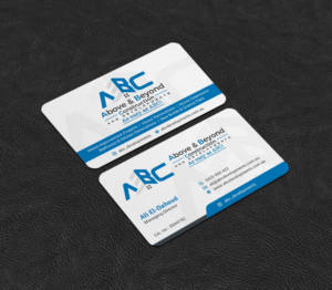 Business Card Design by INDIAN_Ashok for Above & Beyond Construction and Developments  | Design: #27284310