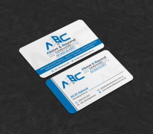 Business Card Design by INDIAN_Ashok for Above & Beyond Construction and Developments  | Design: #27284311