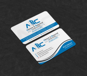 Business Card Design by INDIAN_Ashok for Above & Beyond Construction and Developments  | Design: #27284314