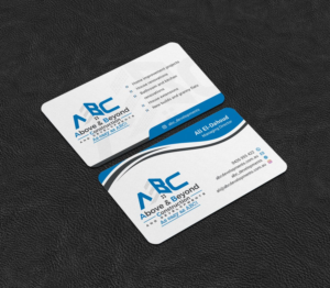 Business Card Design by INDIAN_Ashok for Above & Beyond Construction and Developments  | Design: #27284315
