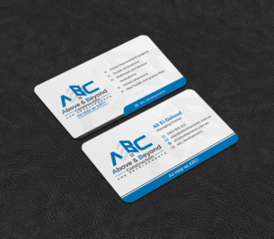 Business Card Design by INDIAN_Ashok for Above & Beyond Construction and Developments  | Design: #27284318