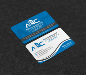 Business Card Design by INDIAN_Ashok for Above & Beyond Construction and Developments  | Design: #27284322