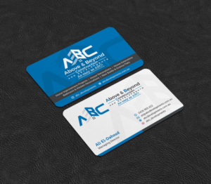 Business Card Design by INDIAN_Ashok for Above & Beyond Construction and Developments  | Design: #27284349