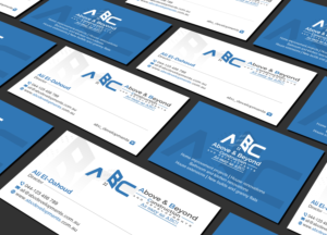 Business Card Design by Creations Box 2015 for Above & Beyond Construction and Developments  | Design: #27294760